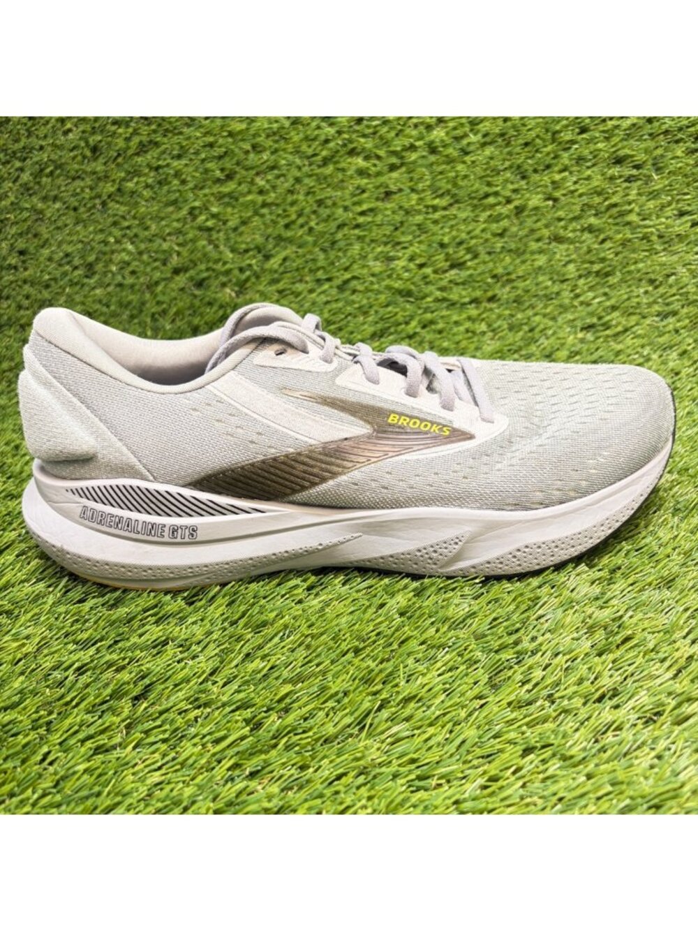 Brooks Adrenaline GTS 24 Mens Size 11.5 Gray Athletic Running Shoes‎ Sneakers
